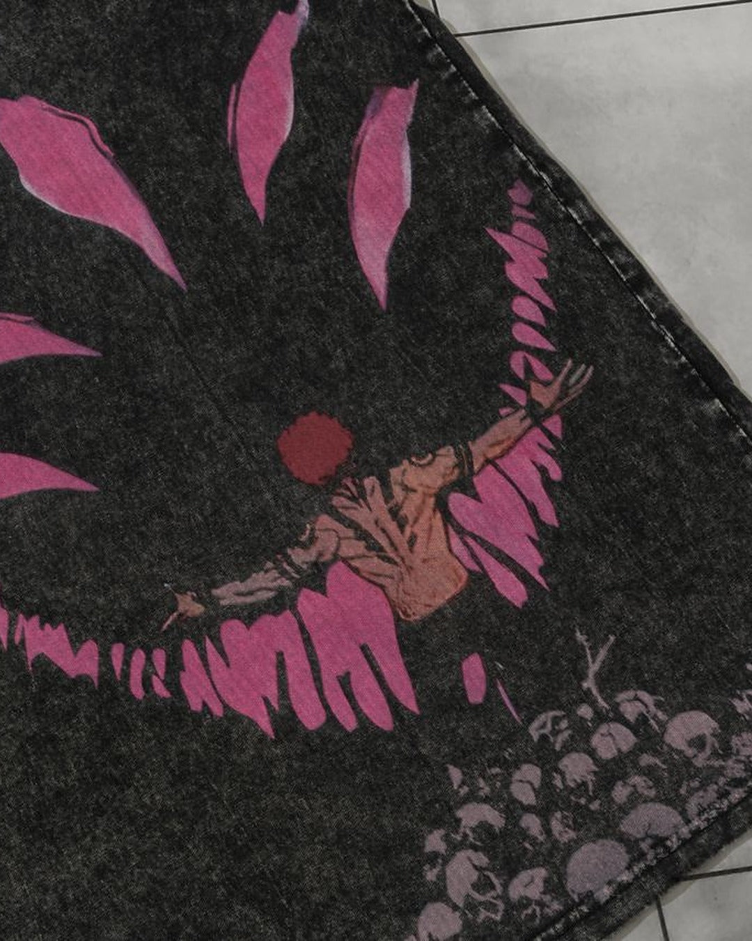 Remera Oversize CURSED KING