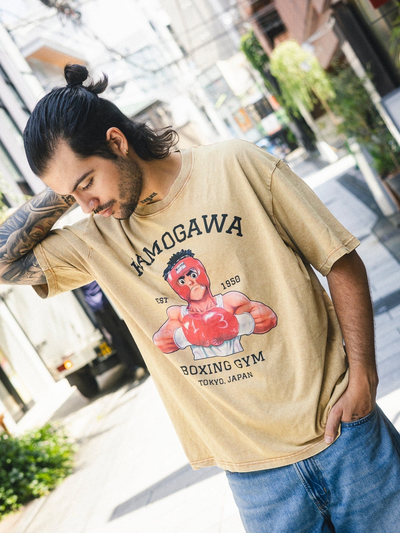 Remera Oversize BOXER VINTAGE