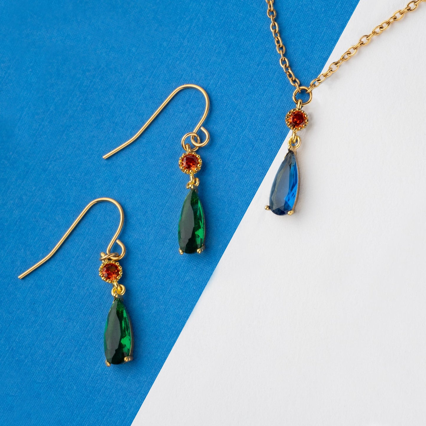El Castillo Ambulante - Mago Howl - Set de Collar + Aros