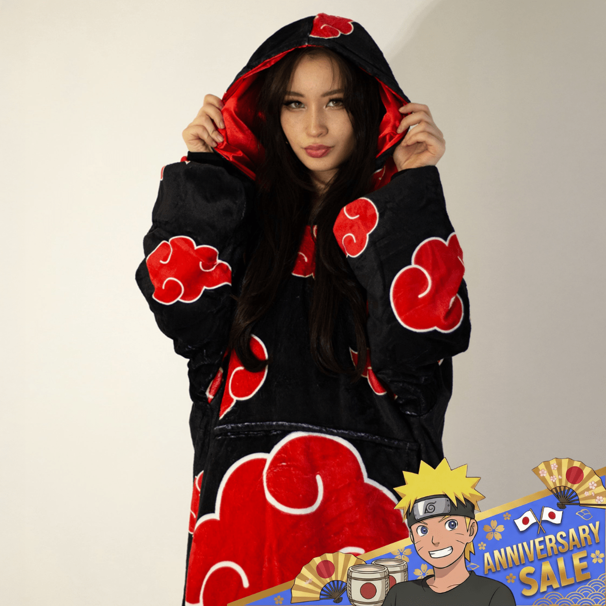 Buzo Manta Akatsuki - Naruto